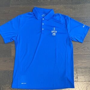 Nike Men's Vibrant Blue Performance Polo